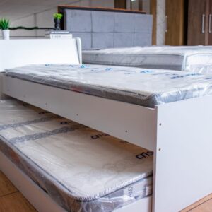CAMA SOLTEIRO  C/ CABECEIRA BÁU