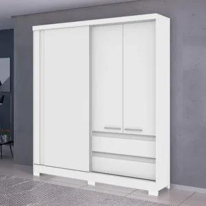 Guarda-Roupa Solteiro Condor 3 Portas 2 Gavetas