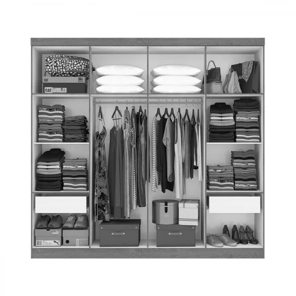 Guarda-roupa Casal Petrópolis 8 Portas - Image 2