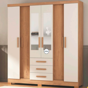 Guarda Roupa Casal 6 Portas 3 Gavetas Durban